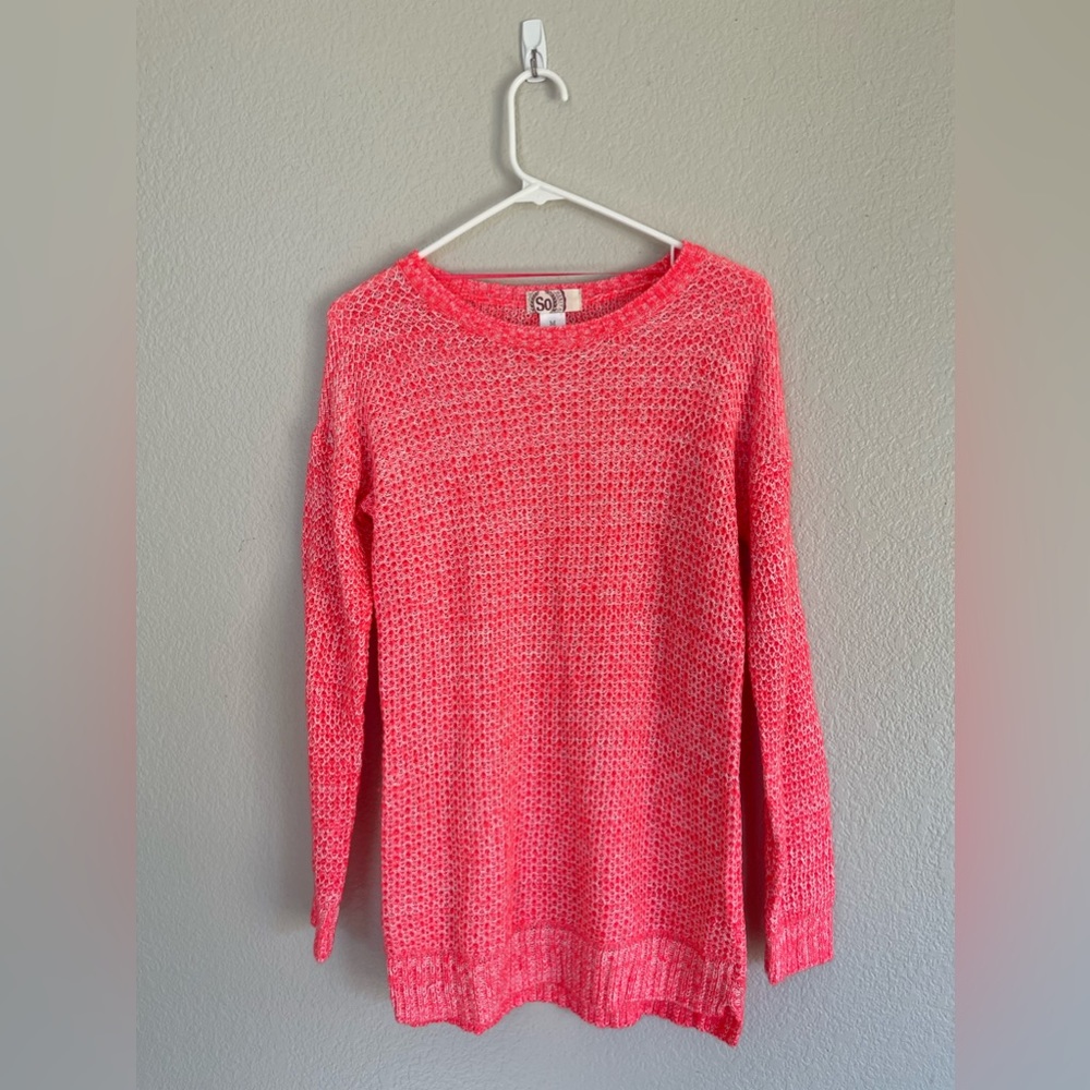 Pink sweater